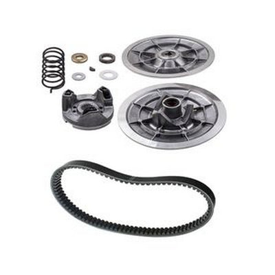 Driven Clutch & Belt Kit J55-G6260-00-00 for Yamaha 4 Cycle Gas Golf Cart G2 G8 G9 G11 G14 G16 G20 G21 G22