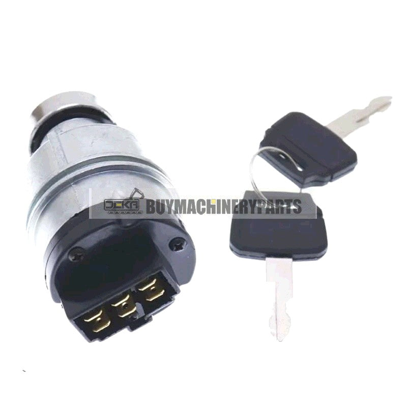 Electric Starter Switch with 2 Keys YN50500026F1 for Kobelco Excavator SK2008 SK2108 SK210LC8