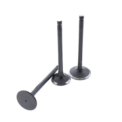 For Komatsu Excavator PC40FR-1 PC40FR-2 Yanmar 3TNE88 Komatsu 3D88 Engine Exhaust Valve 3 Units 1 Set Y129100-11130 - Buymachineryparts