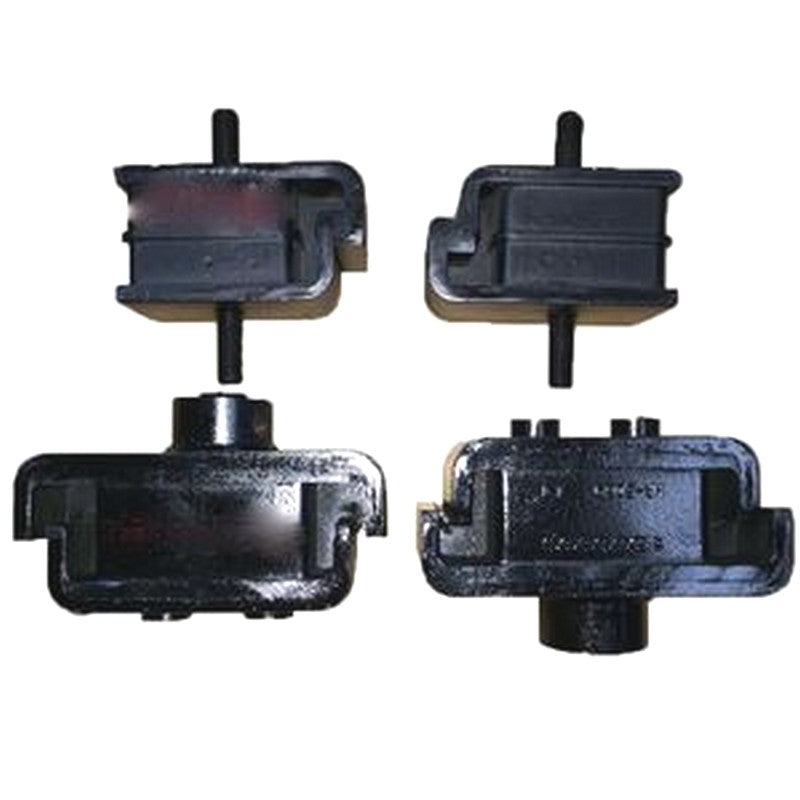 For Hitachi Excavator EX200-5 Engine Mounting Rubber Cushion Feet Bumper