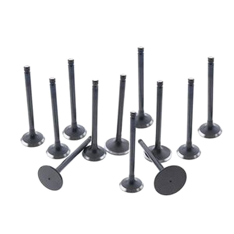 1 Set Intake & Exhaust Valves for Mitsubishi 6DS70 Engine Kato HD400 HD450 HD400G Excavator