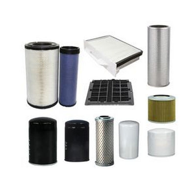 Filter Kit 4370263 L4286128 for Isuzu Engine 6BG1 Hitachi Excavator EX200 EX200-5 EX200LC-5