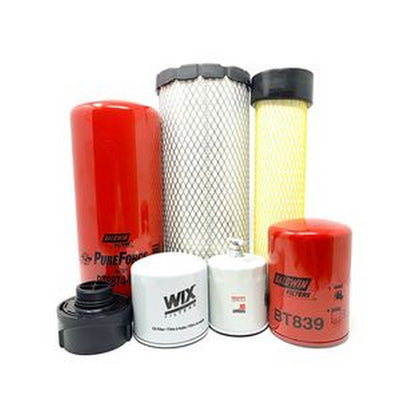 1000/2000 Hour Filter Kit 7324330 for Bobcat Excavator 337 341 E50 E55