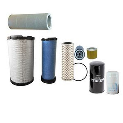 Filter Kit for Isuzu Engine 6BD1 6BG1 Hitachi Excavator EX200-2 EX200-3 EX200-1 EX200LC EX200-5