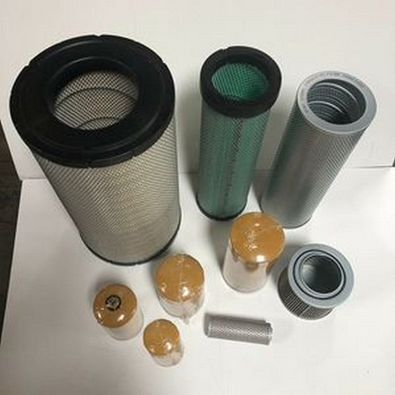 Filter Kit for Isuzu Engine 6SD1 Hitachi Excavator EX300-2 EX300-3
