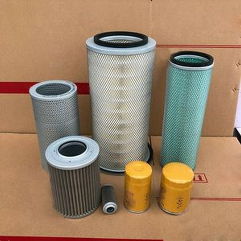Filter Kit for Komatsu Engine 6D105 Excavator PC200-3