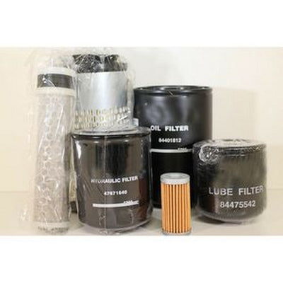 Filter Kit for New Holland Tractor TZ18DA TZ22DA TZ24DA TZ25DA 