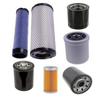 Filter Kit for Yanmar Engine 4TNE84 John Deere Tractor 4510