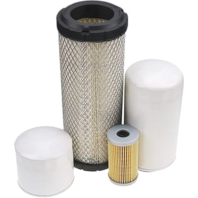 Filter Kit HH164-32430 6A320-59930 HH3A0-82623 129004-12520 for Kubota Tractor L2501 H HST