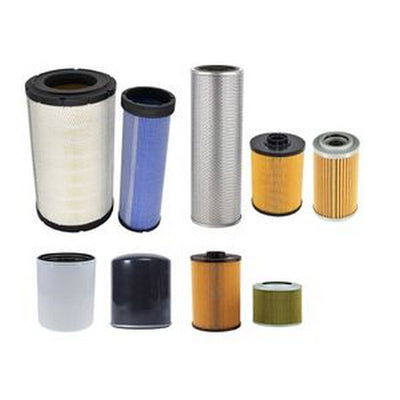 Filter Kit L4286128 L4286130 for Isuzu Engine 4HK1 Hitachi Crane SCX550-3