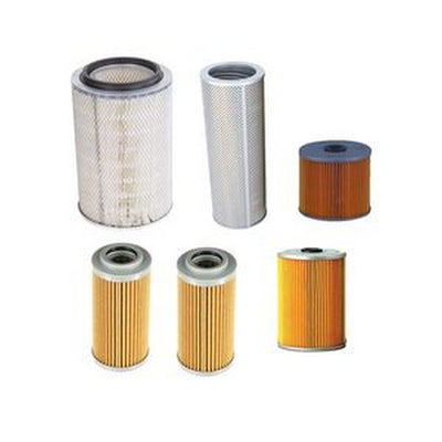 Filter Kit L4509010 L4143271 for Hino Engine EM100 Hitachi Crane KH125-3 KH150-3 KH180-3 KH230-3