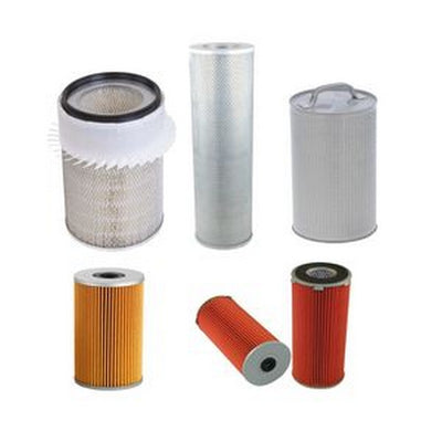 Filter Kit L4515089 L4099519 for Isuzu Engine 12PB1 Hitachi Crane KH500 KH700-2