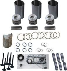 For Engine Yanmar 3TNE84 3TNE84T Komatsu 3D84E Piston Kit & Ring Set 129002-22090 129002-22510