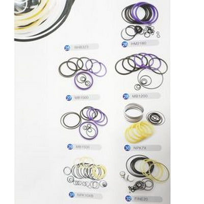 For HM2180 Hammer Breaker Cylinder Seal Kit