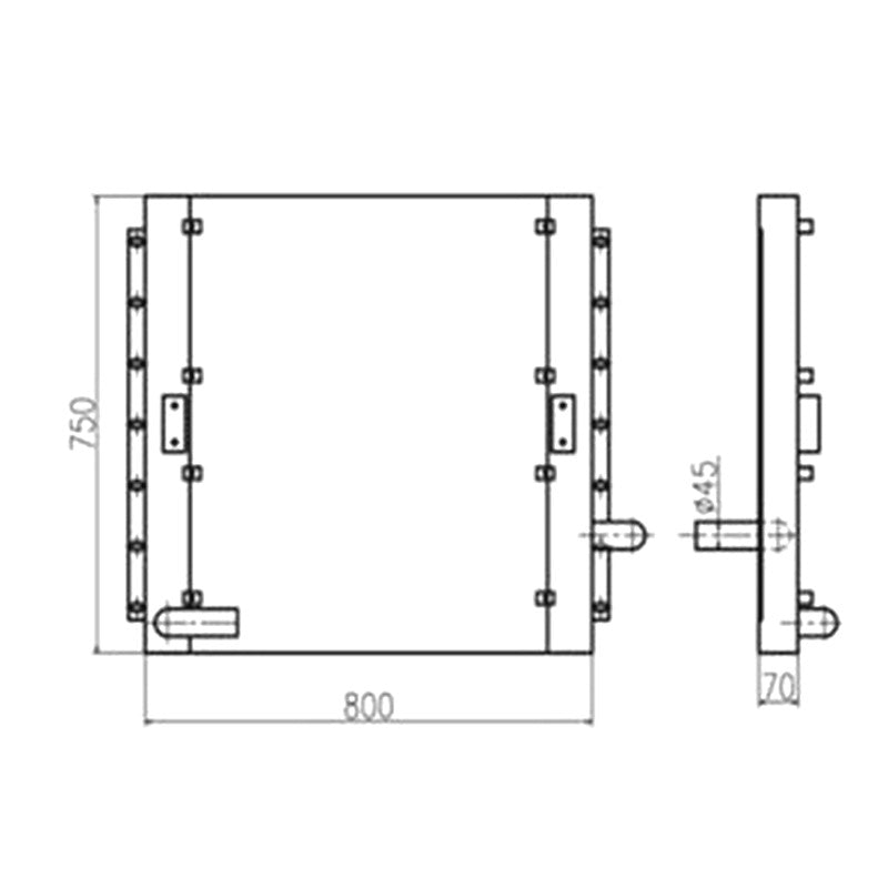 For Hyundai Excavator R210-5 Hydraulic Oil Cooler