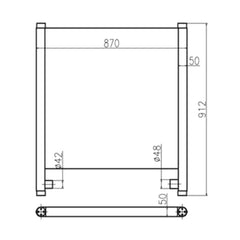 For JCB Excavator 936C 936D Hydraulic Oil Cooler