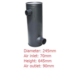 For KATO Excavator HD820 muffler