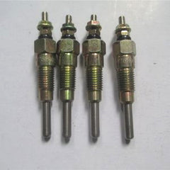 For Komatsu Backhoe WB150WSC-2 WB93R-2 WB97R-2 WB98A-2 Yanmar 4TNE106T Komatsu 4D106T Engine Glow Plug 4 Pcs