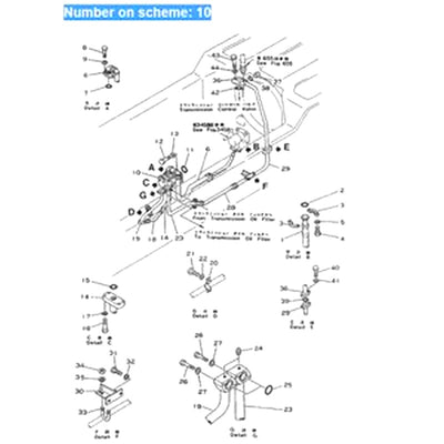 For Komatsu Bulldozer D455A-1 D355A-3 D355A-5 Hydraulic Transmission Pump 07438-72201 07438-72202