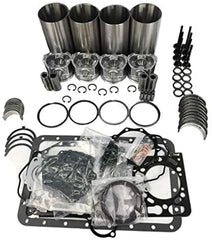 For Komatsu Crawler Loader D20S-7-M D21S-7-M Yanmar 4TNE94 Komatsu 4D94E Overhaul Rebuild Kit
