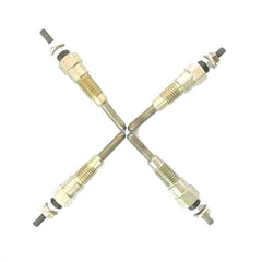 For Komatsu Crawler Tractor D20A-8 D20P-8 D20P-8 D21P-8 Yanmar Engine 4TNV94L Komatsu Engine 4D94LE Glow Plug 4 Units 1 Set