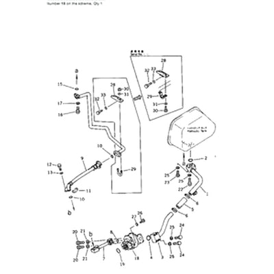 For Komatsu Dump Truck HD785-1 HD785-2 Hydraulic Pump 705-12-44010