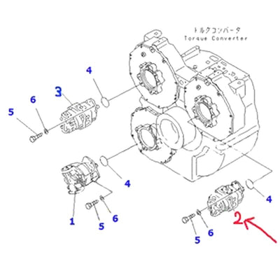 For Komatsu Dump Truck HD985-5 HD985-3 HD785-3 HD785-5 Hydraulic Pump 705-52-42100