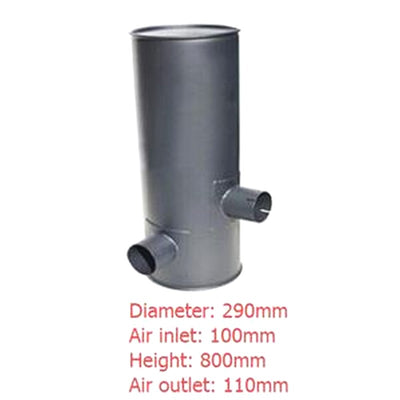 For Komatsu Excavator PC300-7 PC350-7 PC360-7 Engine SAA6D114E-2A Muffler Silencer 6743-11-5720
