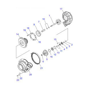 For Komatsu Excavator PC800-8R PC800LC-8R PC800SE-8R PC850-8R PC850SE-8R Engine SAA6D140E Turbo KTR110L Turbocharger 6505-68-5510