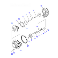 For Komatsu Excavator PC800-8R PC800LC-8R PC800SE-8R PC850-8R PC850SE-8R Engine SAA6D140E Turbo KTR110L Turbocharger 6505-68-5510