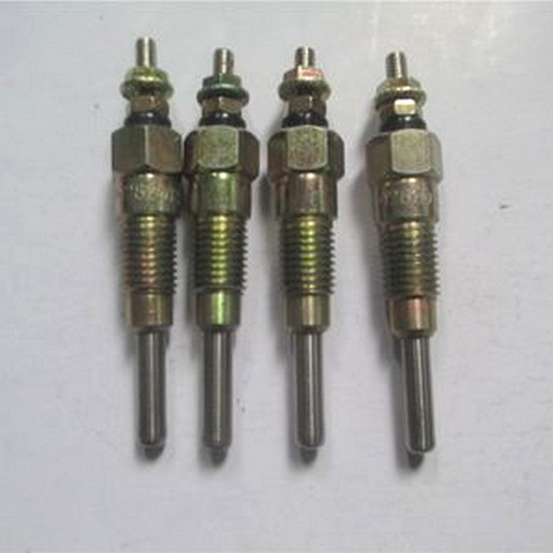 For Komatsu Midi Excavator PC80MR-3 Yanmar Engine 4TNV98 Glow Plug 4 Units 1 Set