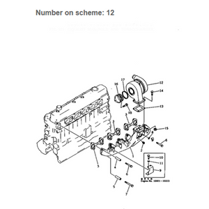 For Komatsu PC220-2 PC220LC-2 PC220-1 EG100-2 GD505A-2 GD500R-2A EG150-3 Engine S6D105 Turbo T04B59 Turbocharger 6137-81-8300