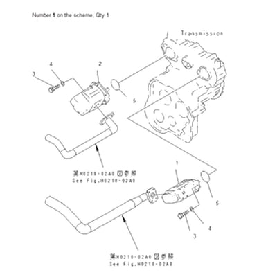 For Komatsu Wheel Loader WA420-3 WA400-3 Hydraulic Pump 705-52-30390