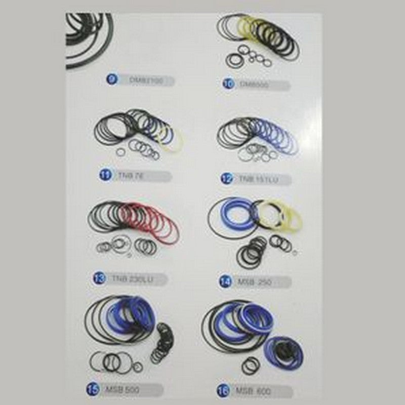 For MSB600 Hammer Breaker Cylinder Seal Kit