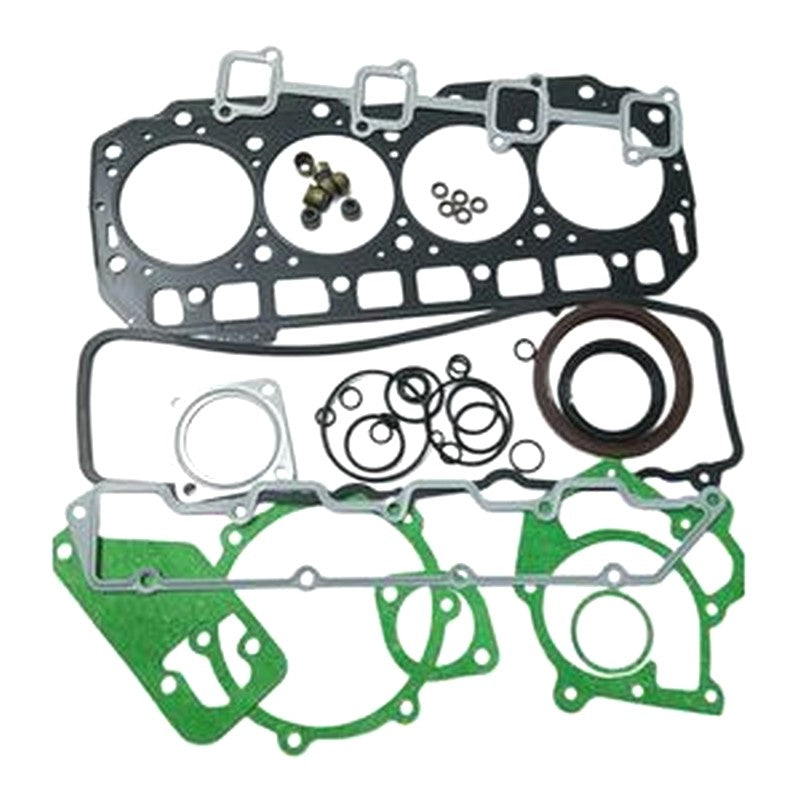 For Komatsu Midi Excavator PC70FR-1 PC75R-1 PC75R-2 Yanmar 4TNE98 Komatsu 4D98E Overhaul Gasket Kit