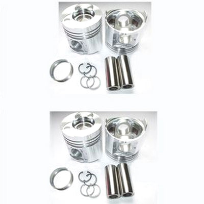 For Yanmar Engine 4TNE94 Komatsu Engine 4D94E Piston Kit With Ring Set YM129900-22080 YM129901-22050