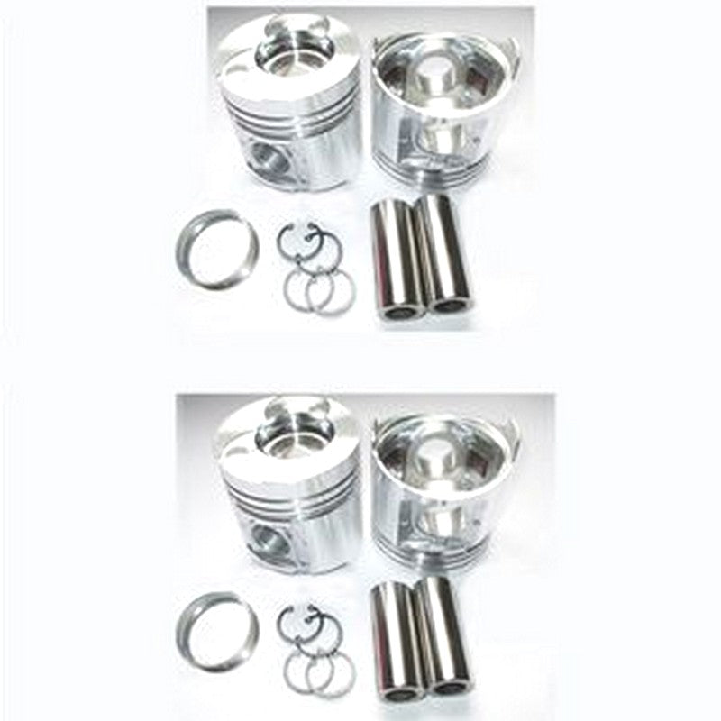 For Yanmar Engine 4TNV98T Komatsu Engine S4D98E Piston Kit With Ring Set YM129908-22080 YM129907-22050