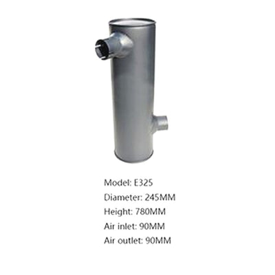 For Caterpillar Excavator CAT 322B L 325B L M325B Engine 3116 Muffler 7Y-1508