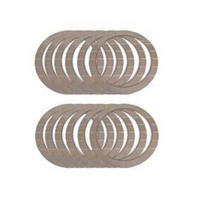 12 Pcs Friction Disc VOE15173187 for Volvo Wheel Loader L350F L350H