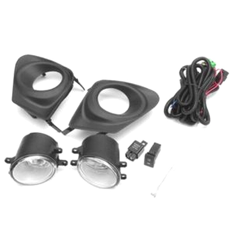 Front Bumper Fog Light Lamp with Bulb Switch Kit for 11-13 Toyota Corolla