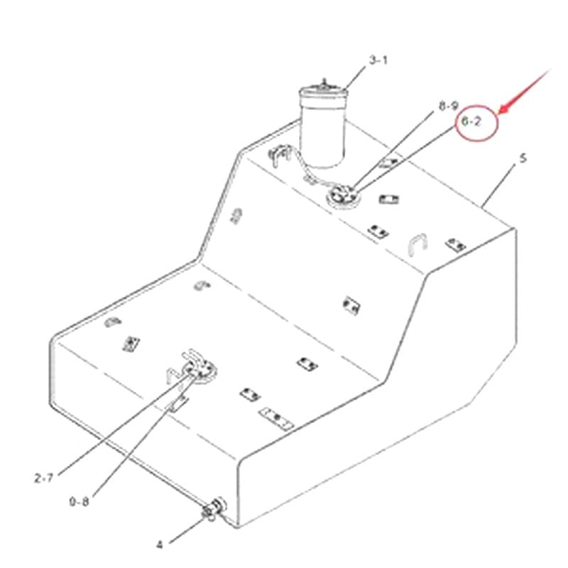 Fuel Level Sender 2203824 for Caterpillar CAT CS-533E CP-533E Vibratory Compactor 3054C Engine
