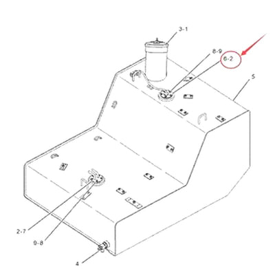 Fuel Level Sender 2203824 for Caterpillar CAT CS-533E CP-533E Vibratory Compactor 3054C Engine