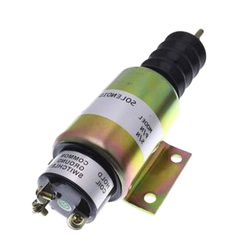 For Woodward 12V 3 Terminals Fuel Shutdown Solenoid 2001ES-12E3U1B2S2 SA-5174-12