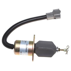 Fuel Solenoid 129953-77811 1751ES-12A3UC12B1S SA-4673-S for Hyundai R55-7 R60-5 Volvo EC55 ECR88 Yanmar Vio55 Vio75 Engine 4TNV94 4TNE94L 4TNV98