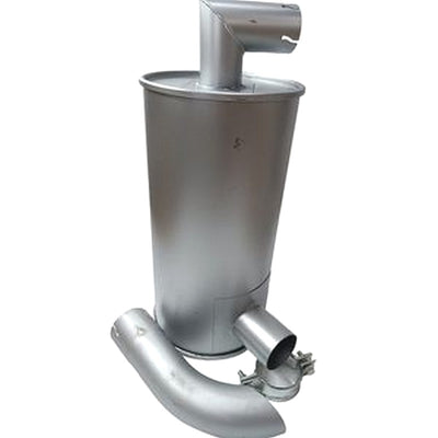 For Hitachi Excavator EX120-2 EX120-3 Engine 4BG1 Muffler Silencer 4255658 4649870