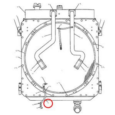 Hose 6N-8785 for Caterpillar CAT Engine 3408 3408B 3606 3608 C280-16 C280-6 C280-8 Tractor 8A 8S 8U D8L D9N - Buymachineryparts