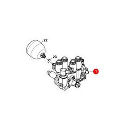 HYD Manifold 7222969 for Bobcat Excavator - Buymachineryparts