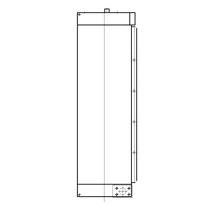 Hydraulic Oil Cooler 334/L6309 for JCB Excavator JS130B JS140B