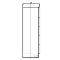 Hydraulic Oil Cooler 334/L6309 for JCB Excavator JS130B JS140B