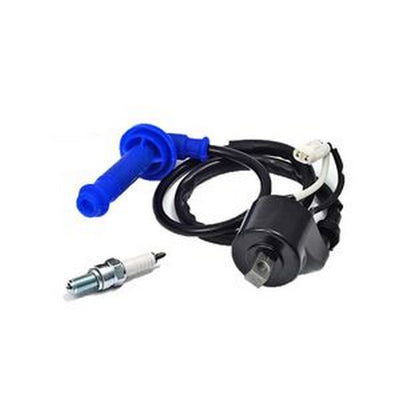 Ignition Coil With Spark Plug 33410-45G00 for Suzuki ATV Quadracer 450
